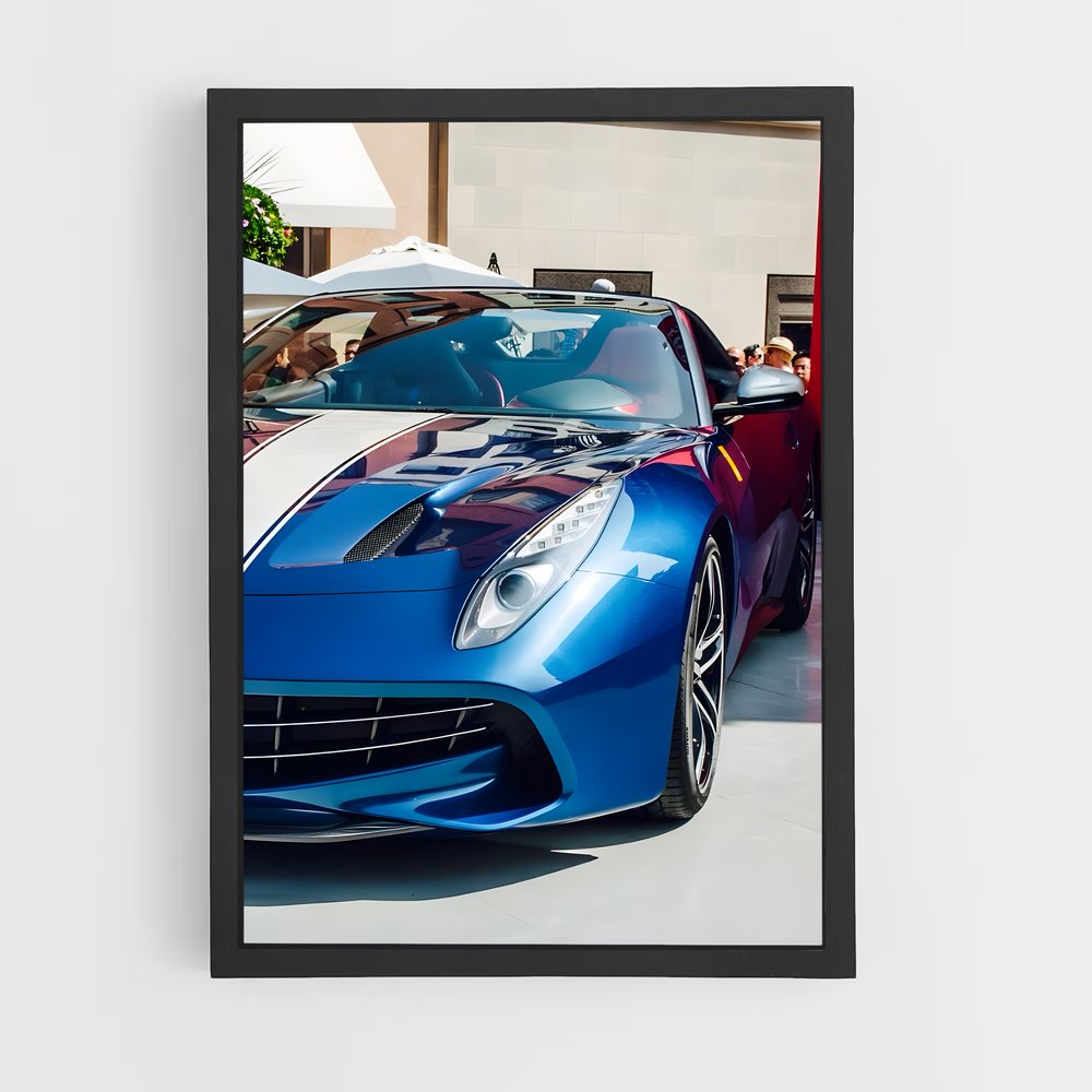 Poster Ferrari Blue Dream (vue 2)